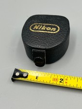 NIKON Small Accessroy Leather Case, Velvet lined.