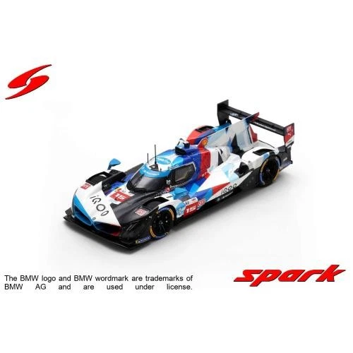 1:43 SPARK Bmw M Hybrid Lmdh P66-3 #15 Le Mans 2024 Vanthoor Marciello S9119 - Immagine 2 di 2