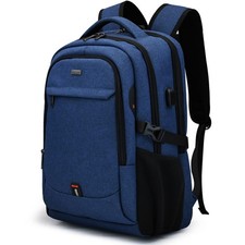 17 Inch Laptop Backpack for Travel Water Resistant College Backpack for Men W...
