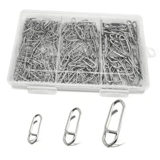 200Pcs Fishing Power Speed Clips, Upgraded Stainless Steel Quick Change 