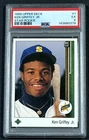 1989 UPPER DECK KEN GRIFFEY JR #1 ROOKIE CARD RC PSA 5