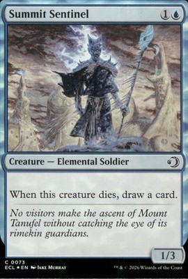 Summit Sentinel| 73 | MTG | Lorwyn Eclipsed | Foil | 50% Off 2nd Item