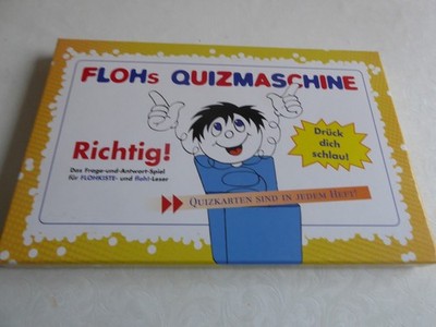 Flohs Quizmaschine Frage & Antwortspiel mit 10 Fragebögen