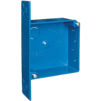 Carlon Nail-On 4 In. x 4 In. ENT Square Box A5215ERCAR Carlon A5215ERCAR