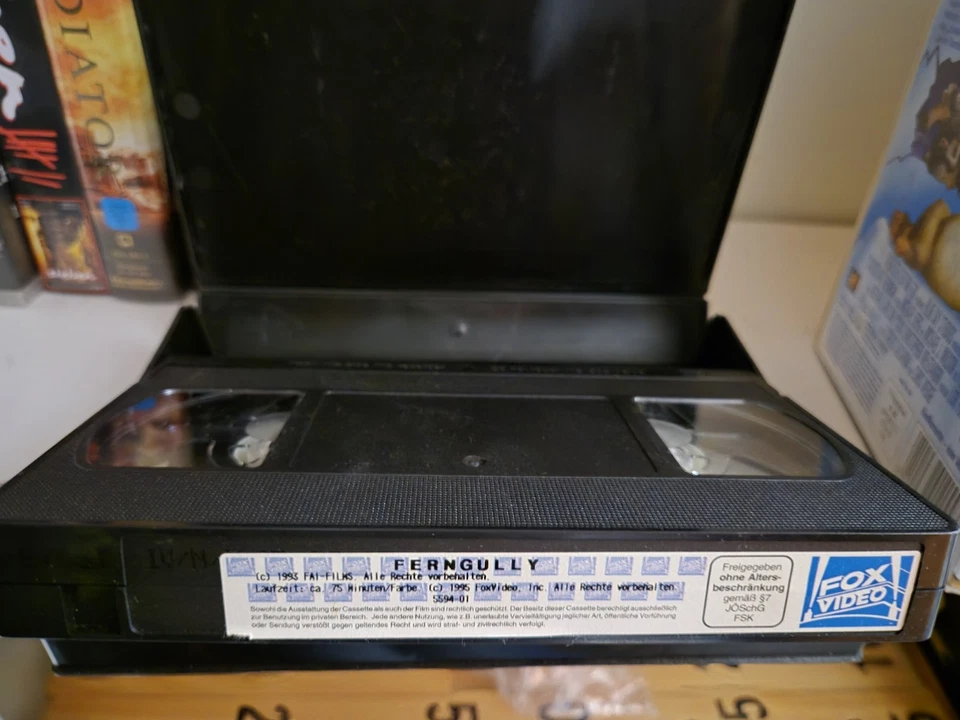 FernGully - Christa und Zaks Abenteuer im Regenwald VHS Video Kassette  - Bild 3 von 3