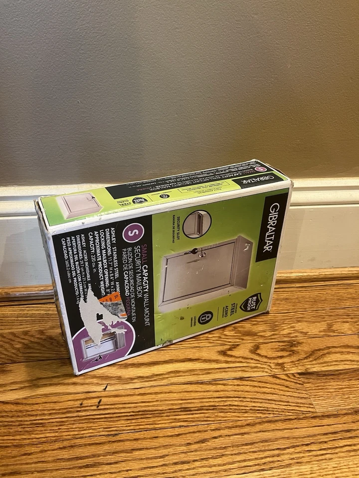 Gibraltar Mailboxes Stainless Steel Security Wall Mount Mailbox Ashley AWM00SS0 - Image 4 of 4