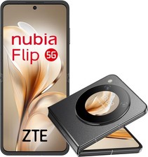 ZTE Nubia Flip-Smartphone, 5G, 8 GB, 256 GB, Snapdragon 7 Gen 1, Schwarz