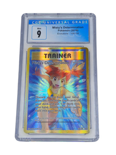 Misty's Determination graded CGC 9 for sale on eBay