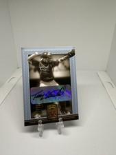 2005 Donruss Greats Auto Platinum Card Terry Steinbach Athletics