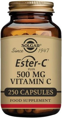 Solgar Ester-C Plus 500 mg W/Bioflavanoids 250 capsules EXP 06/27