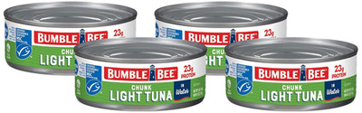 Chunk Light Tuna in Water, 5 Oz Can - Wild Caught - 22G Protein per Serving - No