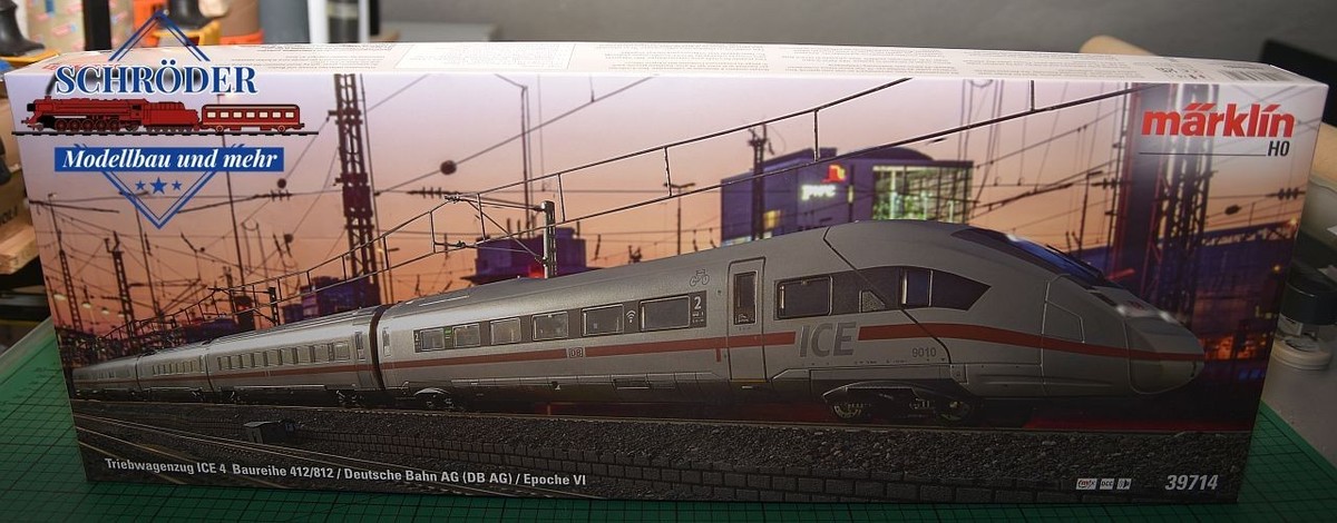 Märklin 39714 H0 ICE 4 BR412 - 812 DB digital 32 Funktionen, neu