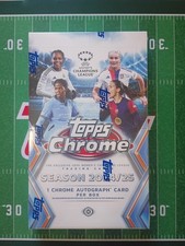 2024-25 Topps Chrome UEFA Women's Champions League Soccer Hobby Box