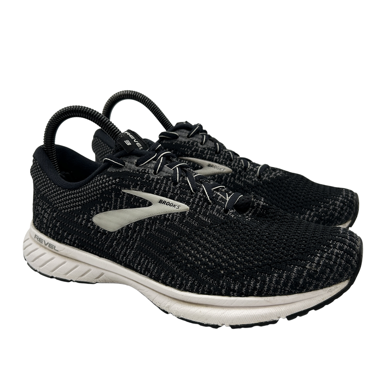 SAOLA Scarpe da corsa Brooks Revel 3 donna taglia 8 5 nere bianche leggere