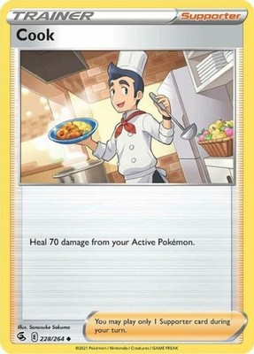 Cook - 228/264 - Uncommon - Damaged