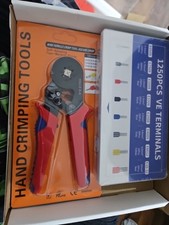 Lightweight Ferrule Crimping Pliers for 23-7AWG Wire - Comfortable & Efficient