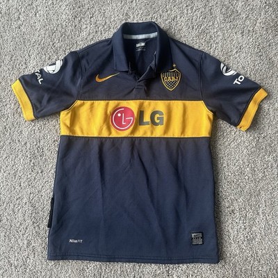 AFA Boca Juniors YOUTH Nike Soccer Football Jersey Size Medium Authentic CABJ