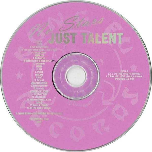 Verschiedene Künstler No Stars Just Talent CD USA Kung Fu 1999 787732 - Bild 3 von 3
