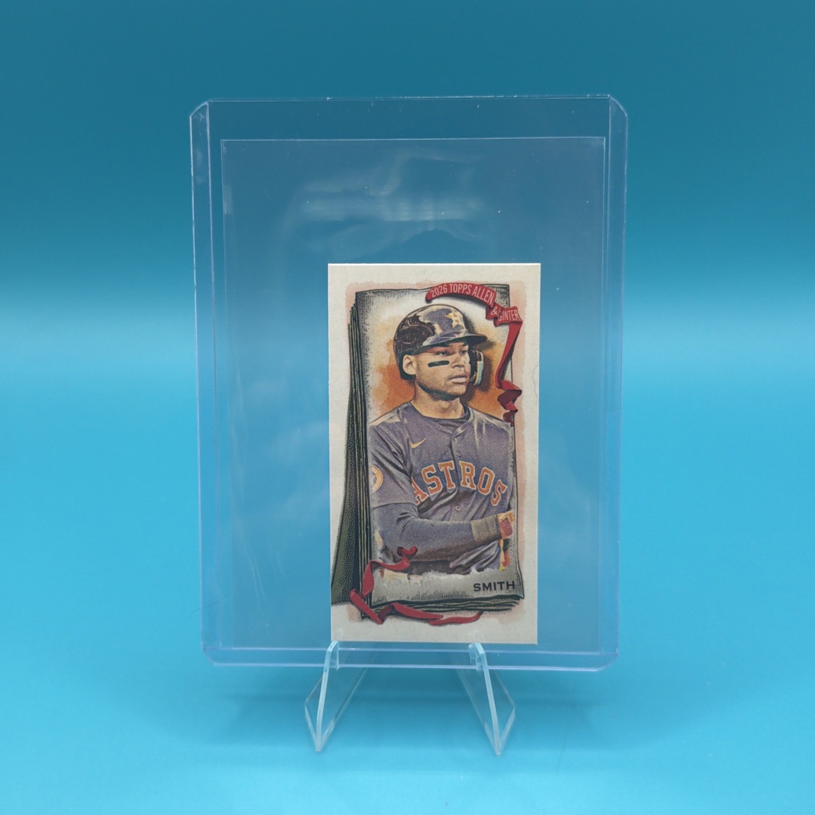 Cam Smith 2026 Topps Allen & Ginter Mini A&G Logo Back #43 Astros