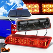 For 04-08 Ford F-150 Dual Row LED Third 3RD Tail Brake Light W/Cargo Lamp Red