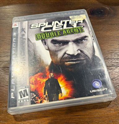 Tom Clancy's Splinter Cell Double Agent (PS3, 2006) Ubisof see manual pics