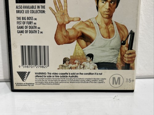 Legendary Martial Arts - Bruce Lee in 'The Way Of The Dragon' VHS Tape (1973) - Picture 3 of 7