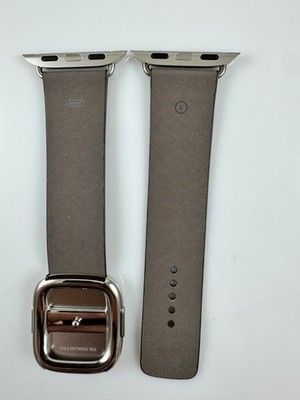 Original Apple Watch FineWoven Modern Buckle Band 41MM 42MM Dark