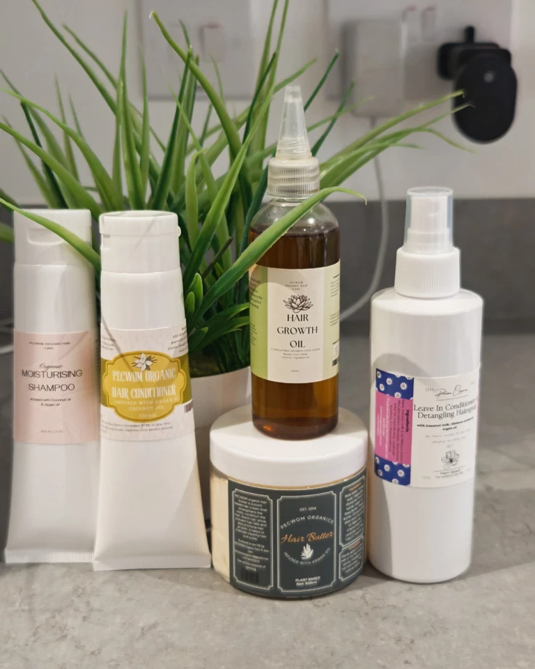  Hair care kit small size:Shampoo,conditioner, cream,growth oil,leave in spray) - Image 2 of 4