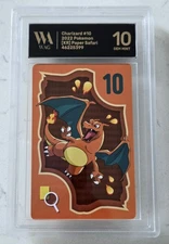 2022 POKEMON PLAYING CARDS PAPER SAFARI - KOREAN #10 CHARIZARD WAG 10 GEM MINT