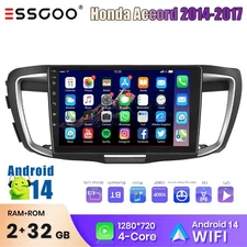 Apple Carplay For Honda Accord 2014-2017 Car Stereo GPS SWC BT FM Radio 2+32G