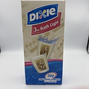 Dixie Bath Cups 3 oz - Estimated As 150+ Cups Discontinued Doggies