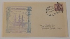 Fregata USS Constitution "Old Ironsides" 30 settembre 1933 Santa Cruz California