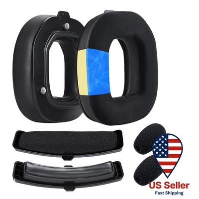 MMOBIEL Replacement Mod Kit for Logitech A50 Gen4 - Ear Pads, Headband & Mic Foam