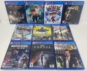 Loot Lot: PlayStation 4 Games - 10 PS4 Game Lot [Brand New]
