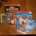 Sega Dreamcast Evolution one and two bundle with strategy guides
