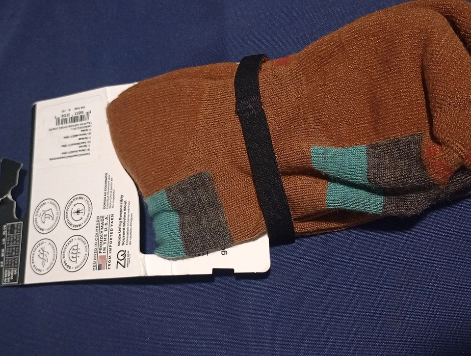 Calcetines SMARTWOOL Everyday Taupe M Saturnsphere Crw Ey Tamaño Grande Resistente a los Olores Foto 4 de 4