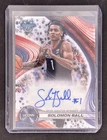 2024-25 Bowman U Best SOLOMON SOLO BALL White Geometric Refractor Auto /5
