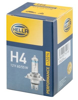 10X Hella 8GJ 223 498-021 GlüHlampe, Fernscheinwerfer FüR Renault Rover Saab-image