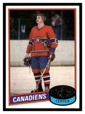 1980  Topps Hockey #42 Pierre Mondou      125E-01