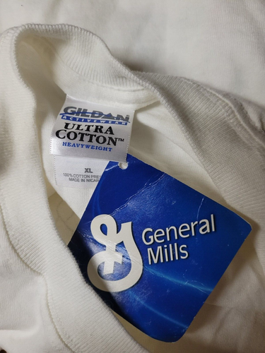 Vintage 2006 General Mills Cinnamon Toast Crunch Müsli T-Shirt XL NEU Neu mit Etikett - Bild 3 von 3