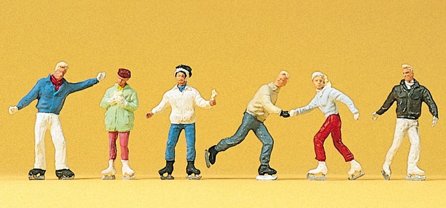 h0 Preiser 10315 patinadores
