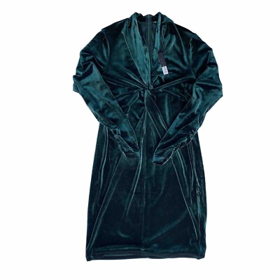 tahari green velvet dress Elie Womens Cynthia Cocktail Knot-Front - Black Forest dark green velvet dress
