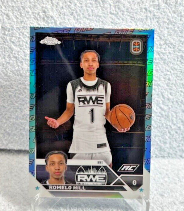 2023-24 Topps Chrome Overtime Elite OTE Refractor #22 Romelo Hill