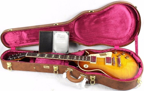 2014 Gibson USA Custom Les Paul Long Scale 25.5" Electric Guitar w/OHSC & COA - Bild 2 von 10