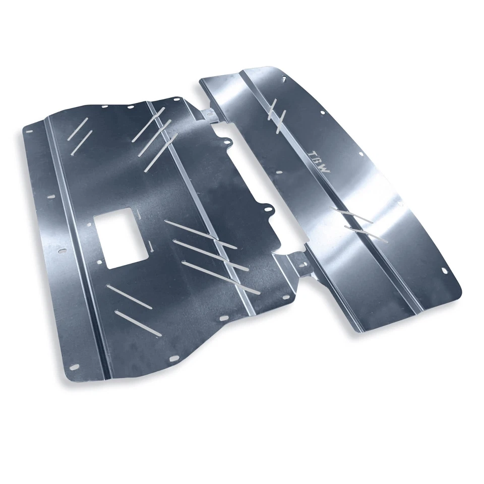 Cubierta antideslizante de aluminio debajo del motor para Subaru BRZ y Scion FR-S Foto 2 de 4