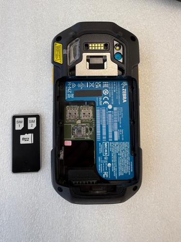 Zebra TC77 TC77HL-5MG24BG-A6 2D Barcode Scanner Sim Slot Unlocked Android 13 - Bild 8 von 9