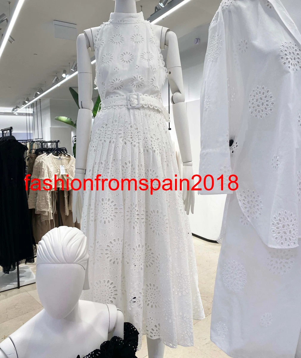 Zara sale white dress cheap