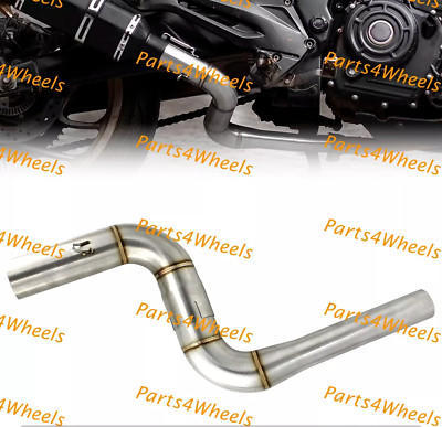 Passend für Bajaj Dominar 400 Bajaj Pulsar RS 200 Auspuff Mittelschalldämpfer...