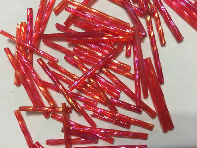 Czech Twisted 3mm to 30mm Bugle Beads 
