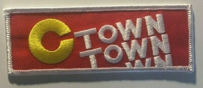 CTown patch c town patch C town supermarket patch 4.5'' wide ctown patch c town